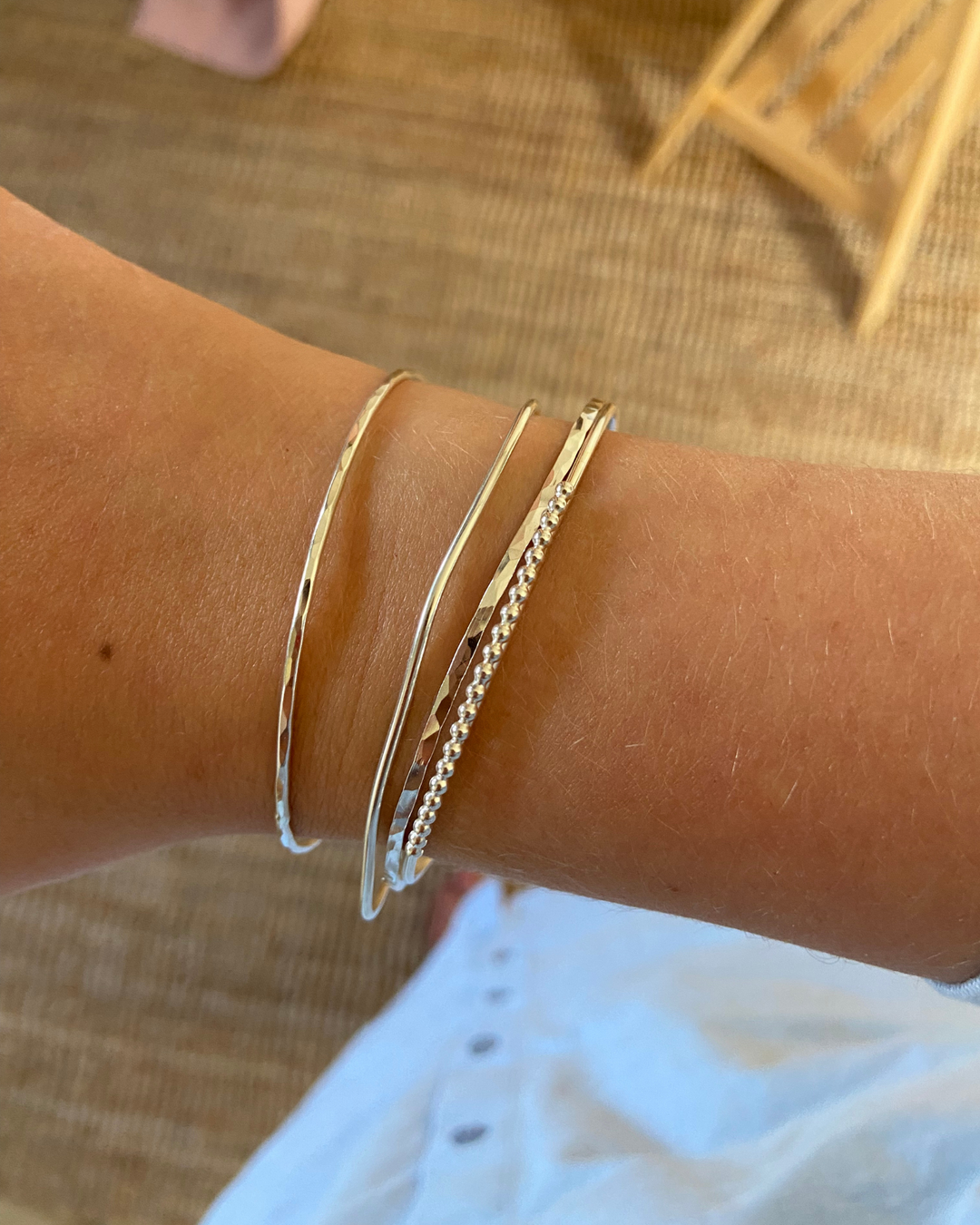 Stapelarmbanden @Atelier Flo • Antwerpen